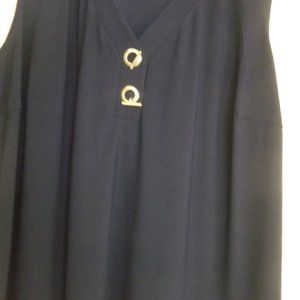 89+ Madison- Women's Navy Blue blouse